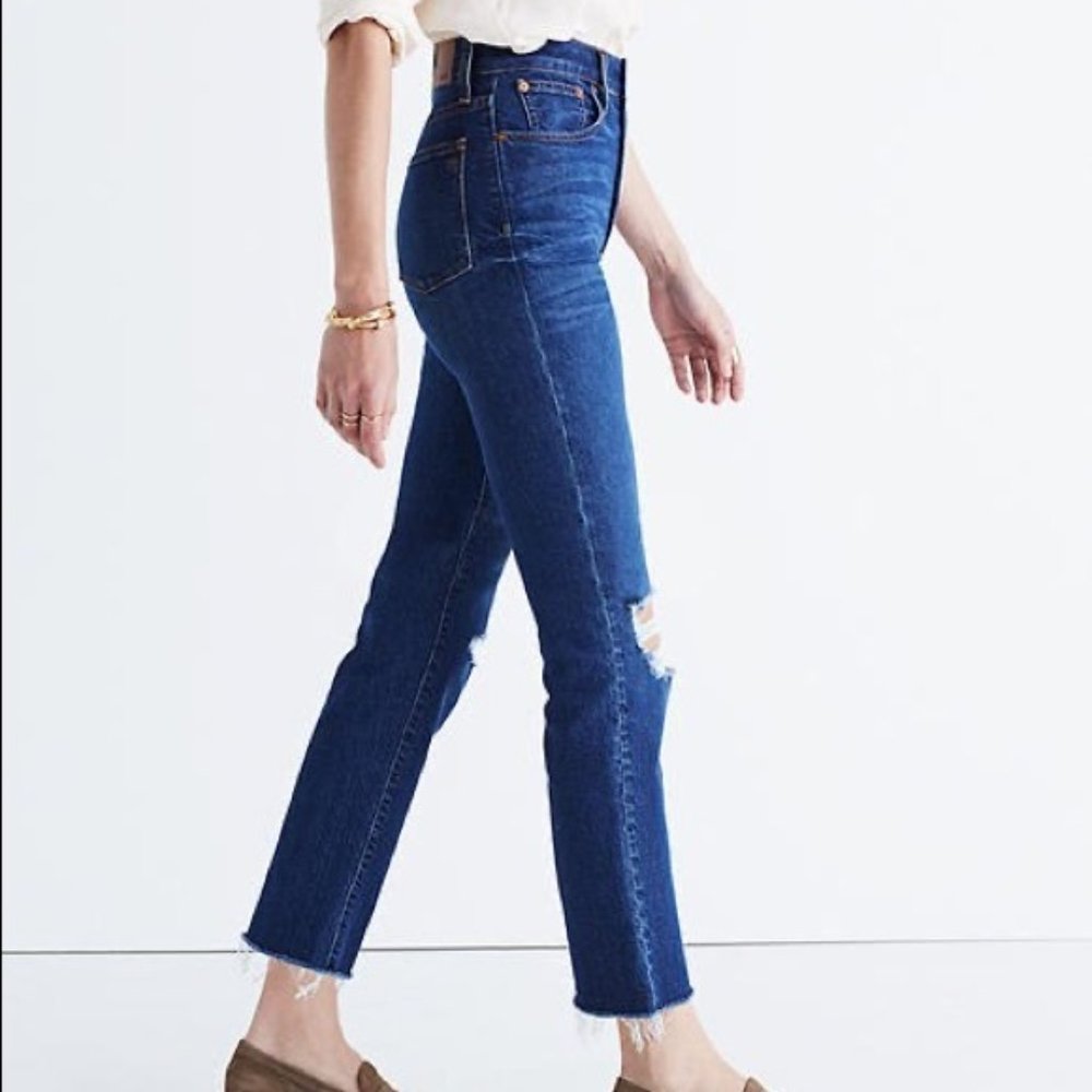 Madewell Los Feliz Crop Flare Jeans High Rise 23 - Picture 3 of 12